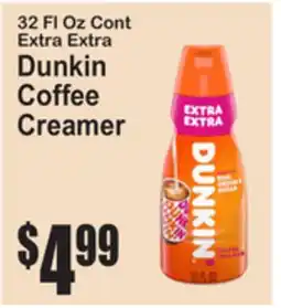 SuperFresh Dunkin Coffee Creamer offer