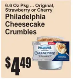 SuperFresh Philadelphia Cheesecake Crumbles offer