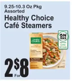 SuperFresh Healthy Choice Café Steamers offer