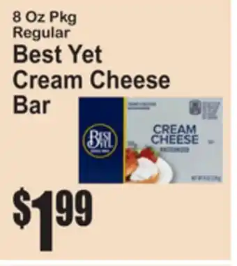 SuperFresh Best Yet Cream Cheese Bar offer