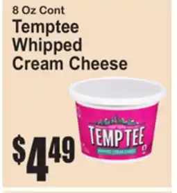 SuperFresh Temptee Whipped Cream Cheese offer