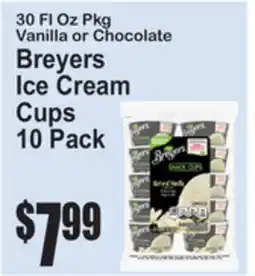 SuperFresh Breyers Ice Cream Cups offer