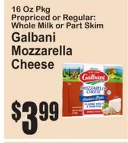 SuperFresh Galbani Mozzarella Cheese offer