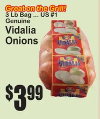 SuperFresh Genuine Vidalia Onions offer