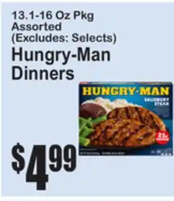 SuperFresh Hungry-Man Dinners offer