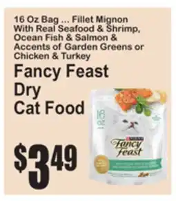SuperFresh Fancy Feast Dry Cat Food offer