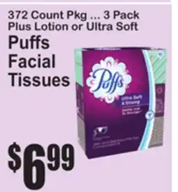 SuperFresh Puffs Facial Tissues offer