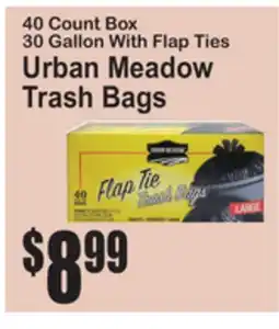 SuperFresh Urban Meadow Trash Bags offer