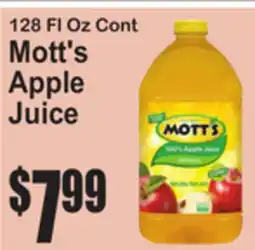 SuperFresh Mott's Apple Juice offer