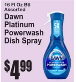 SuperFresh Dawn Platinum Powerwash Dish Spray offer