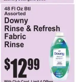 SuperFresh 48 Fl Oz Btl Assorted Downy Rinse & Refresh Fabric Rinse offer