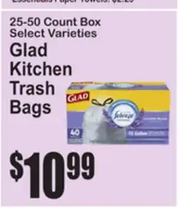 SuperFresh Glad Kitchen Trash Bags offer