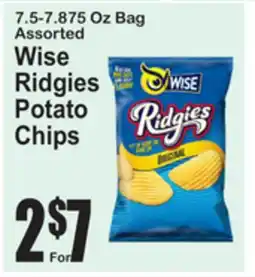 SuperFresh Wise Ridgies Potato Chips offer