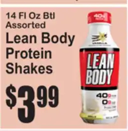 SuperFresh 14 Fl Oz Btl Assorted Lean Body Protein Shakes offer