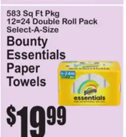 SuperFresh Bounty Essentials Paper Towels offer