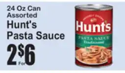 SuperFresh Hunt's Pasta Sauce offer