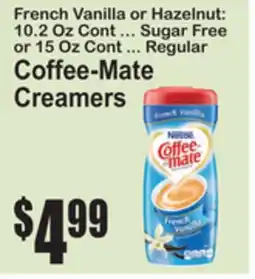 SuperFresh Coffee-Mate Creamers offer