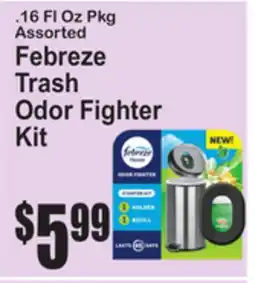 SuperFresh Febreze Trash Odor Fighter Kit offer