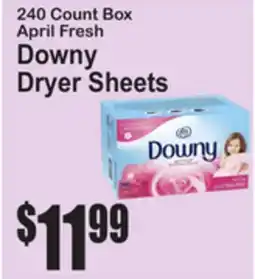 SuperFresh Downy Dryer Sheets offer