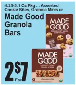 SuperFresh Made Good Granola Bars offer