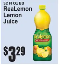 SuperFresh ReaLemon Lemon Juice offer
