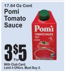 SuperFresh Pomi Tomato Sauce offer