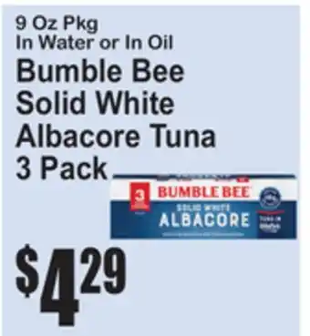 SuperFresh Bumble Bee Solid White Albacore Tuna offer