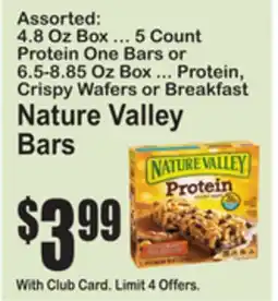 SuperFresh Nature Valley Bars offer