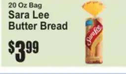 SuperFresh Sara Lee Butter Bread offer