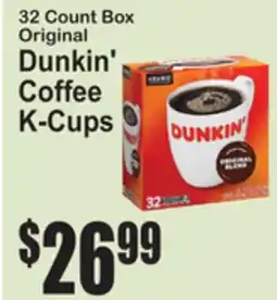 SuperFresh Original Dunkin' Coffee K-Cups offer