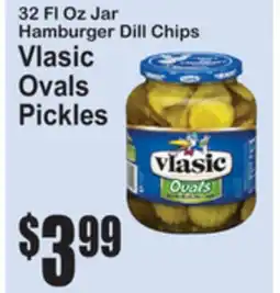 SuperFresh Vlasic Ovals Pickles offer