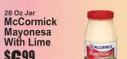SuperFresh 28 Oz Jar McCormick Mayonesa With Lime offer