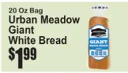 SuperFresh Urban Meadow Giant White Bread offer