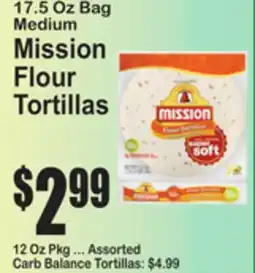 SuperFresh Mission Flour Tortillas offer