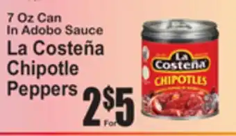 SuperFresh La Costeña Chipotle Peppers offer