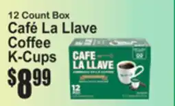 SuperFresh Café La Llave Coffee K-Cups offer