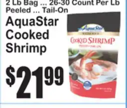 SuperFresh AquaStar Cooked Shrimp offer