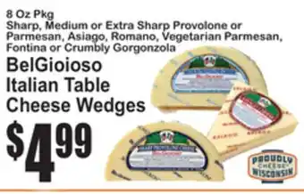 SuperFresh BelGioioso Italian Table Cheese Wedges offer
