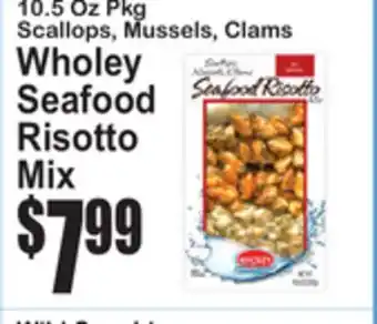 SuperFresh Wholey Seafood Risotto Mix offer
