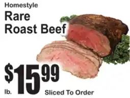 SuperFresh Homestyle Rare Roast Beef offer