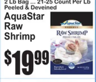 SuperFresh AquaStar Raw Shrimp offer