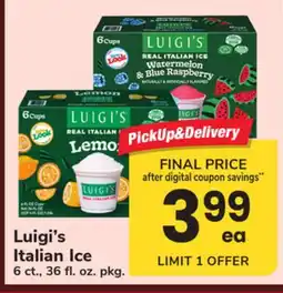 ACME Luigi's Italian Ice offer
