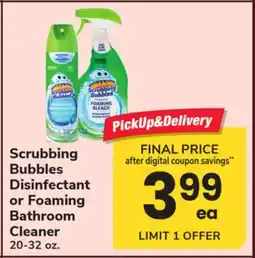 ACME Scrubbing Bubbles Disinfectant or Foaming Bathroom Cleaner offer