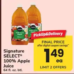 ACME Signature SELECT 100% Apple Juice offer