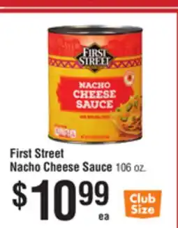 Smart & Final First Street Nacho Cheese Sauce offer