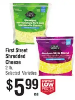 Smart & Final First Street Shredded Cheese offer