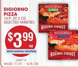 Smart & Final DIGIORNO PIZZA offer