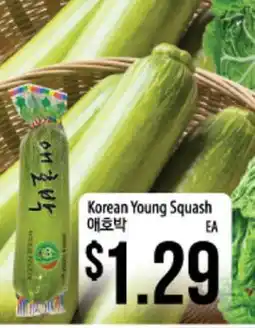 Hmart Korean Young Squash offer