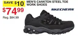 Dunham's Sports SKECHERS MEN'S CANKTON STEEL TOE WORK SHOES offer
