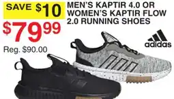 Dunham's Sports MEN'S KAPTIR 4.0 OR WOMEN'S KAPTIR FLOW 2.0 RUNNING SHOES offer